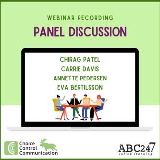 CCC WEBINAR: Panel Discussion - Chirag, Carrie, Annette, Eva